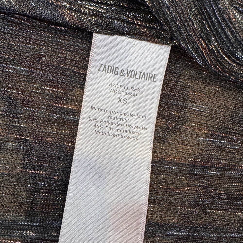 Zadig & Voltaire Ralf Lurex‎ Dress
Size XS - Picture 7 of 7